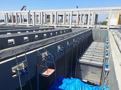 浊水变清波 汩汩入潇河——小店区汾东污水处理厂建设取得新突破